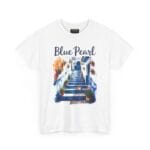 Chefchaouen Watercolor T-Shirt | Blue City Morocco Unisex Tee