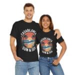 Casablanca Sun & Sea Unisex T-Shirt - Image 3