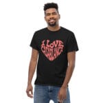 I Love Casablanca T-Shirt – Retro Heart Typography Moroccan City Pride Tee - Image 3