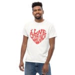 I Love Casablanca T-Shirt – Retro Heart Typography Moroccan City Pride Tee - Image 2