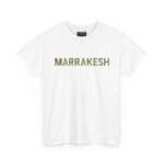 Marrakesh Mosaic Art T-Shirt - Colorful Bohemian Pattern Typography - Image 2